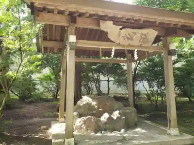 城端神明宮の手水舎