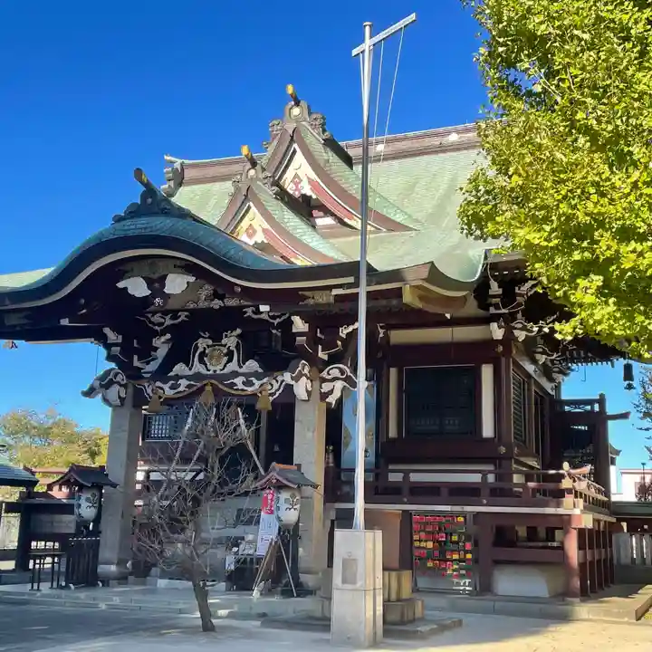諏訪神社の本殿・本堂