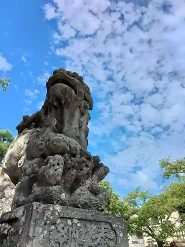 宇多須神社の狛犬