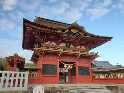 伊賀八幡宮の山門・神門