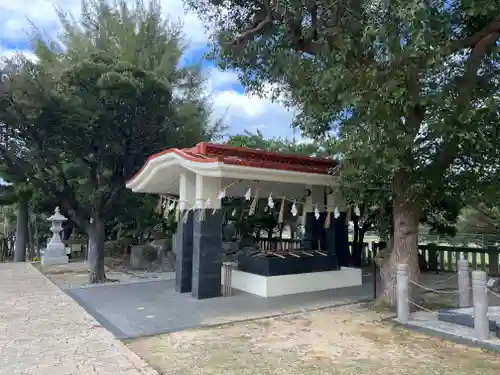 沖縄県護国神社の手水舎