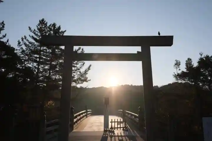 伊勢神宮内宮(皇大神宮)の鳥居
