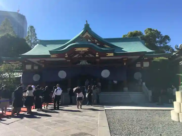 日枝神社の本殿・本堂