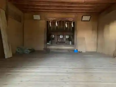 北上神社の本殿・本堂