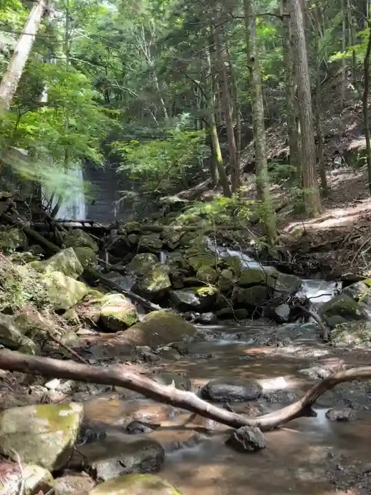 母の白滝神社(山梨県)