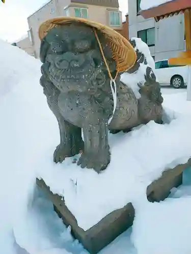 札幌諏訪神社の狛犬