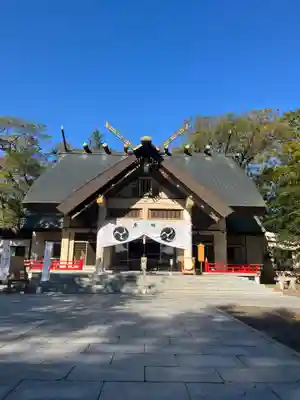 帯廣神社の本殿・本堂