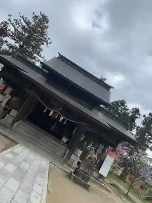 朝田神社の本殿・本堂