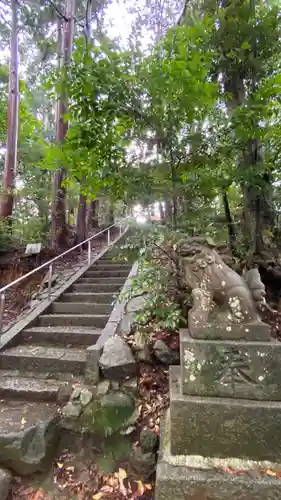 素盞嗚尊神社の狛犬