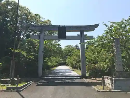 名和神社の鳥居