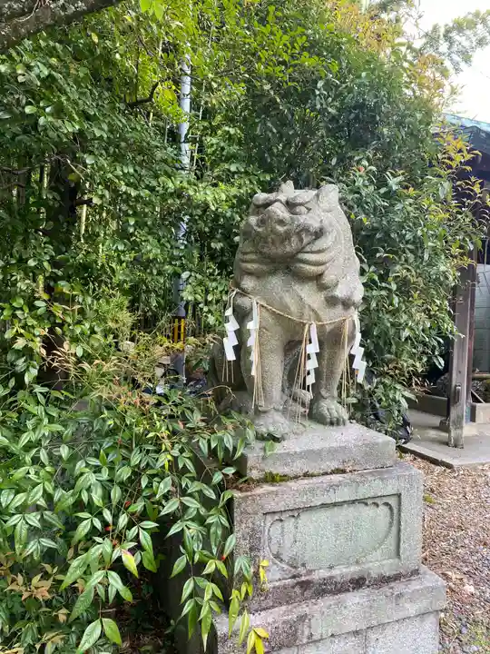 大石神社の狛犬