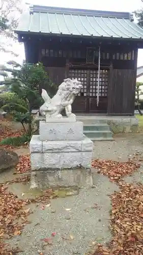 八幡神社の狛犬