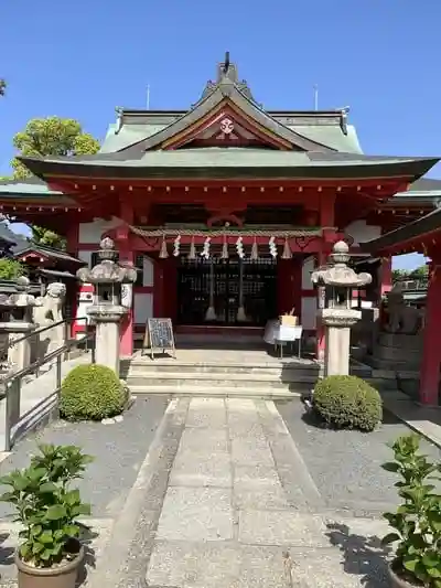 奈加美神社の本殿
