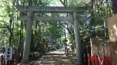 道野辺八幡宮の鳥居