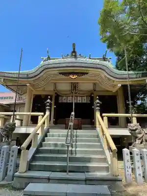 諏訪神社の本殿・本堂