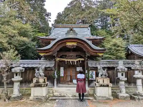 竹田神社の本殿