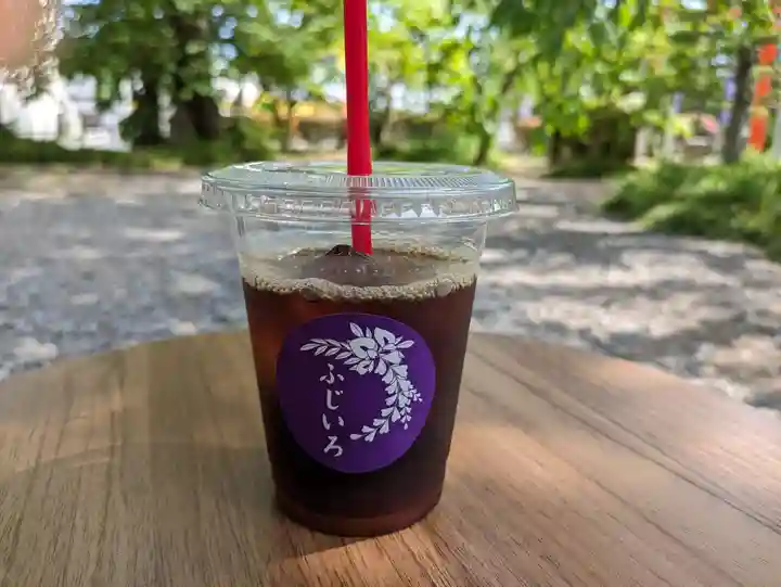 諏訪神社の食事