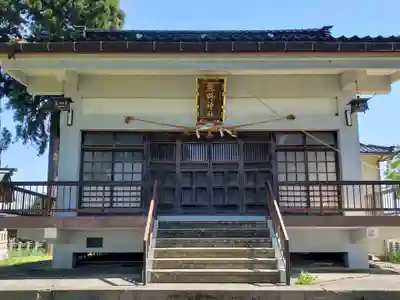 吉住熊野神社の本殿・本堂