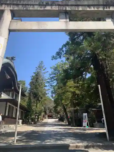 大縣神社の鳥居