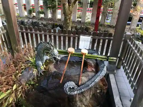 九頭竜大社の手水舎
