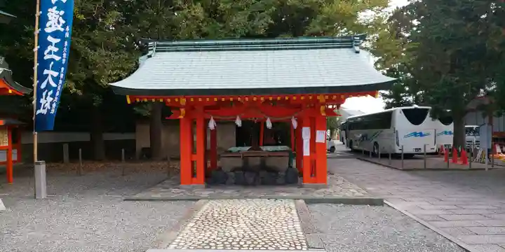 熊野速玉大社の手水舎