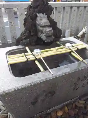 浅草富士浅間神社の手水舎