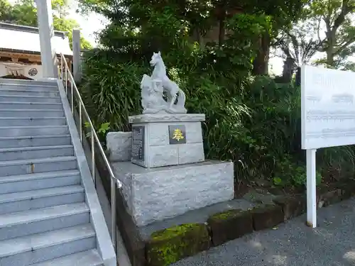 駒宮神社の狛犬