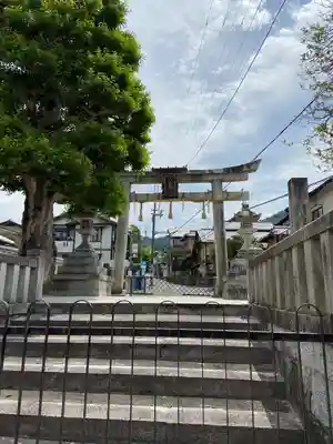 八大神社の鳥居