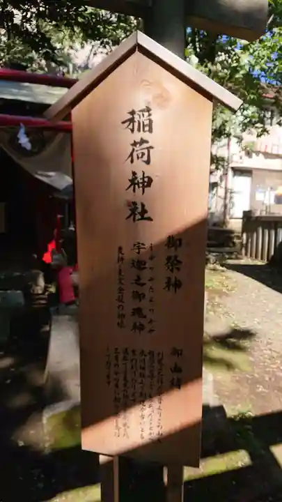 上目黒氷川神社の歴史