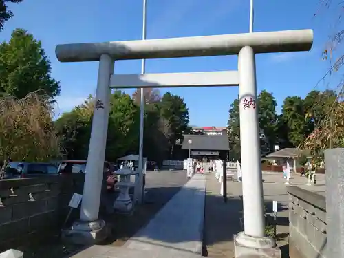 本村神明社の鳥居