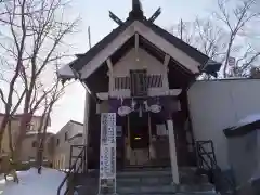 星置神社の本殿