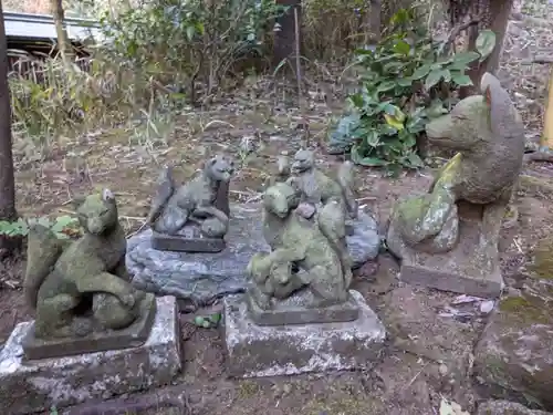 白金氷川神社の狛犬
