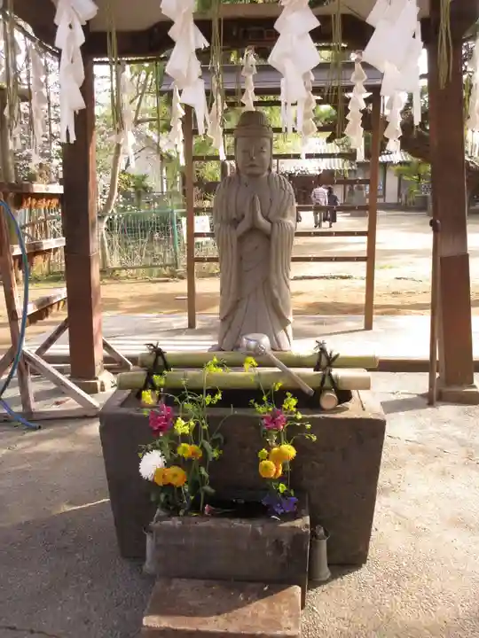 手児奈霊神堂の手水舎