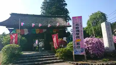 塩船観音寺の山門・神門