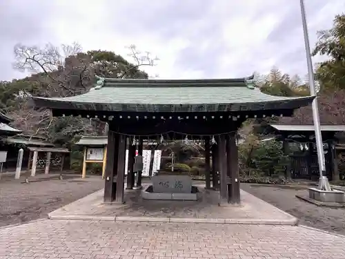 大宮八幡宮の手水