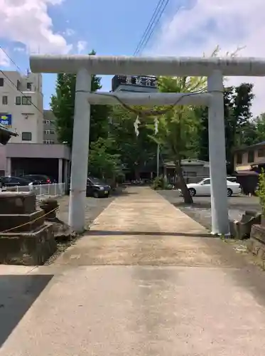 阿邪訶根神社の鳥居