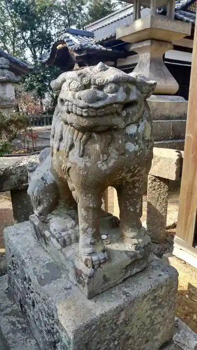 八幡宮の狛犬