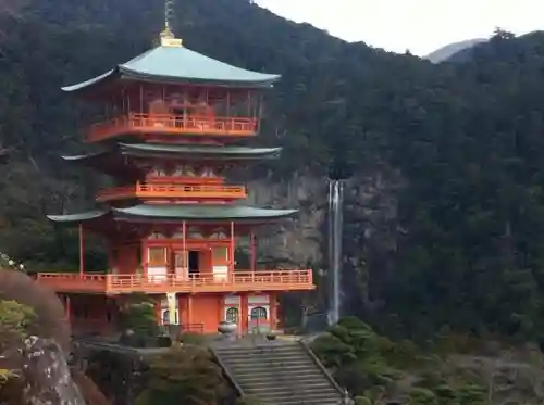 熊野那智大社の景色