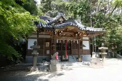 阿爲神社の本殿・本堂