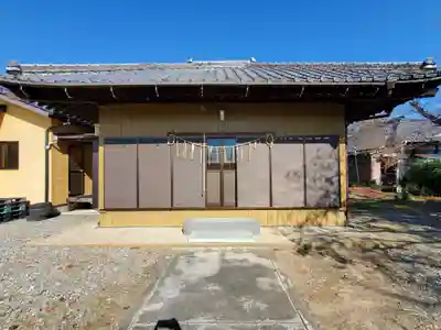 天満宮の本殿・本堂