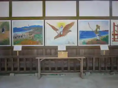 下立松原神社の芸術