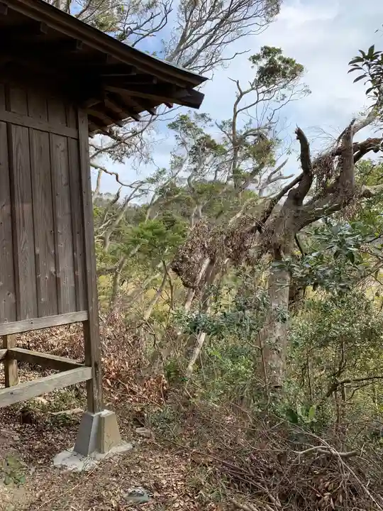 検儀谷神社の自然