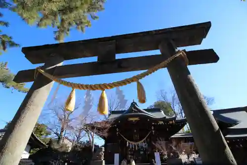 行田八幡神社の鳥居