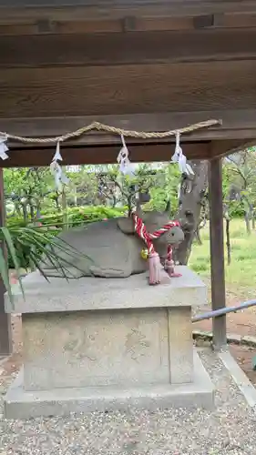 道明寺天満宮の狛犬