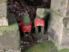 毛谷黒龍神社の狛犬