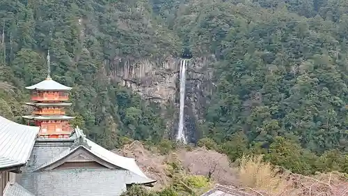 青岸渡寺の自然