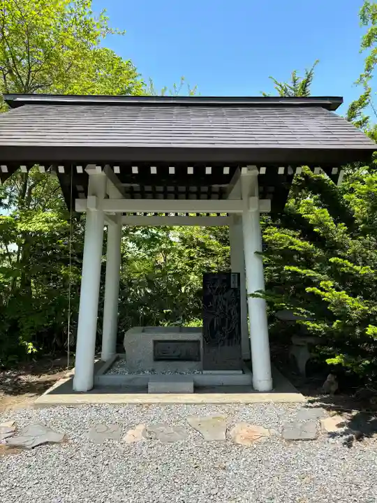 留寿都神社の手水舎