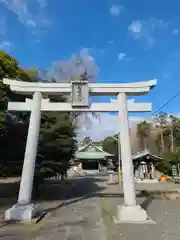 楊原神社の鳥居