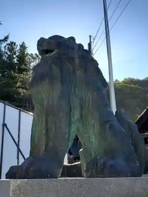 諏訪大社の狛犬