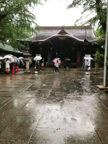 渋谷氷川神社の本殿